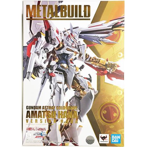 BANDAI METAL BUILD Gundam Astray Gold Frame Ten Hana Version Hana 4573102596109