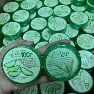 เจลว่านหางจระเข้  Aloe vera 100% ของแท้ ล็อตใหม่2020 Aloe vera soothing gel 100%