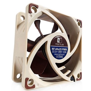 Noctua พัดลมระบายความร้อน 60 มม. NF-A6x25 PWM สําหรับเคส PC