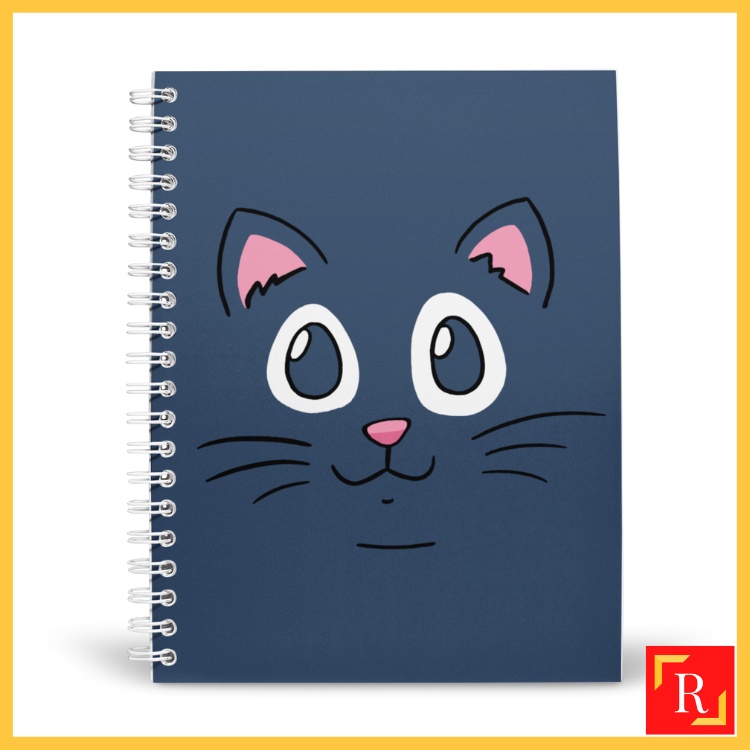 สมุดโน๊ตเกลียว/สมุดโน้ตวงแหวนคู่- (A4/A5 Line/Blank 80gsm)-แมวน่ารัก 23 ROYCE PUBLISHING