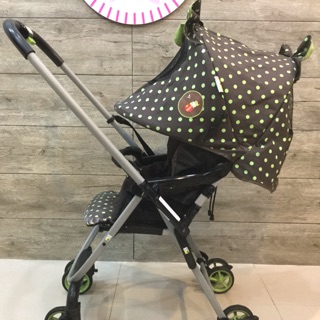 รถเข็นเด็ก Graco รุ่น Citi Lite R (The Pooh) ลายจุดน้ำตาลมือสอง