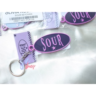 (พร้อมส่ง) Olivia Rodrigo - Sour Keychain พวงกุญแจ สินค้า official ของแท้