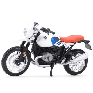 Bburago 1:18 BMW R nineT Urban GS รถหล่อแบบคงที่โมเดลรถจักรยานยนต์ของเล่นงานอดิเรกของสะสม