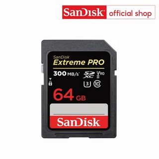 SanDisk Extreme PRO SDHXC UHS-II Cards 64 GB / Speed 300 MB/s (SDSDXDK_064G_GN4IN)