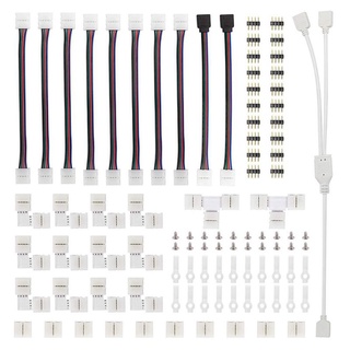 คลิปสกรูเชื่อมต่อสายไฟ LED 2 ทาง DIY สําหรับไฟ 5050