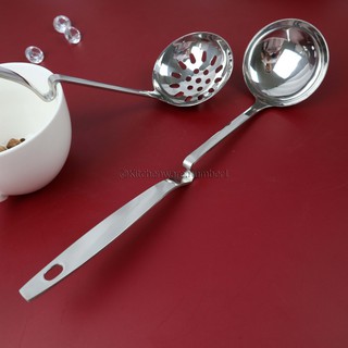 KITCHENWARE_NUMBER1 กระบวยลวกสุกี้ เกี่ยวขอบหม้อหรือขอบชามได้