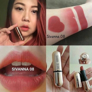 แท้ Sivanna เบอร์8 ลิปสติก HF688 เนื้อแมท LIPSTICK