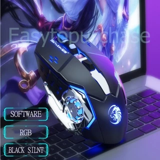 ❗พร้อมส่ง ❗ เมาส์เกมมิ้ง เมาส์บูทูธ Gaming Mouse RGB MOUSE มีสาย/ไร้สาย มีเสียง/ไร้เสียง มาโคร/ไม่มาโคร เมาส์ mous