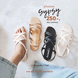 รองเท้าไซส์ใหญ่ รุ่น Gypsy 41-45 รัดส้น ไซซ์ใหญ่ ไซด์ใหญ่ รองเท้าไปทะเล bigsize plussize