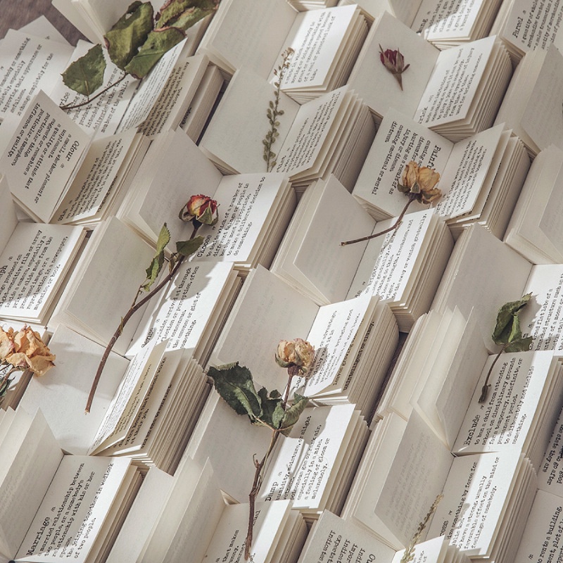 100 ชิ ้ น Mini พจนานุกรมภาษาอังกฤษ Vintage Scrapbooking Diy วัสดุกระดาษสติกเกอร ์ ตกแต ่ ง Retro ป ้ ายสําหรับสมุดไดอารี ่