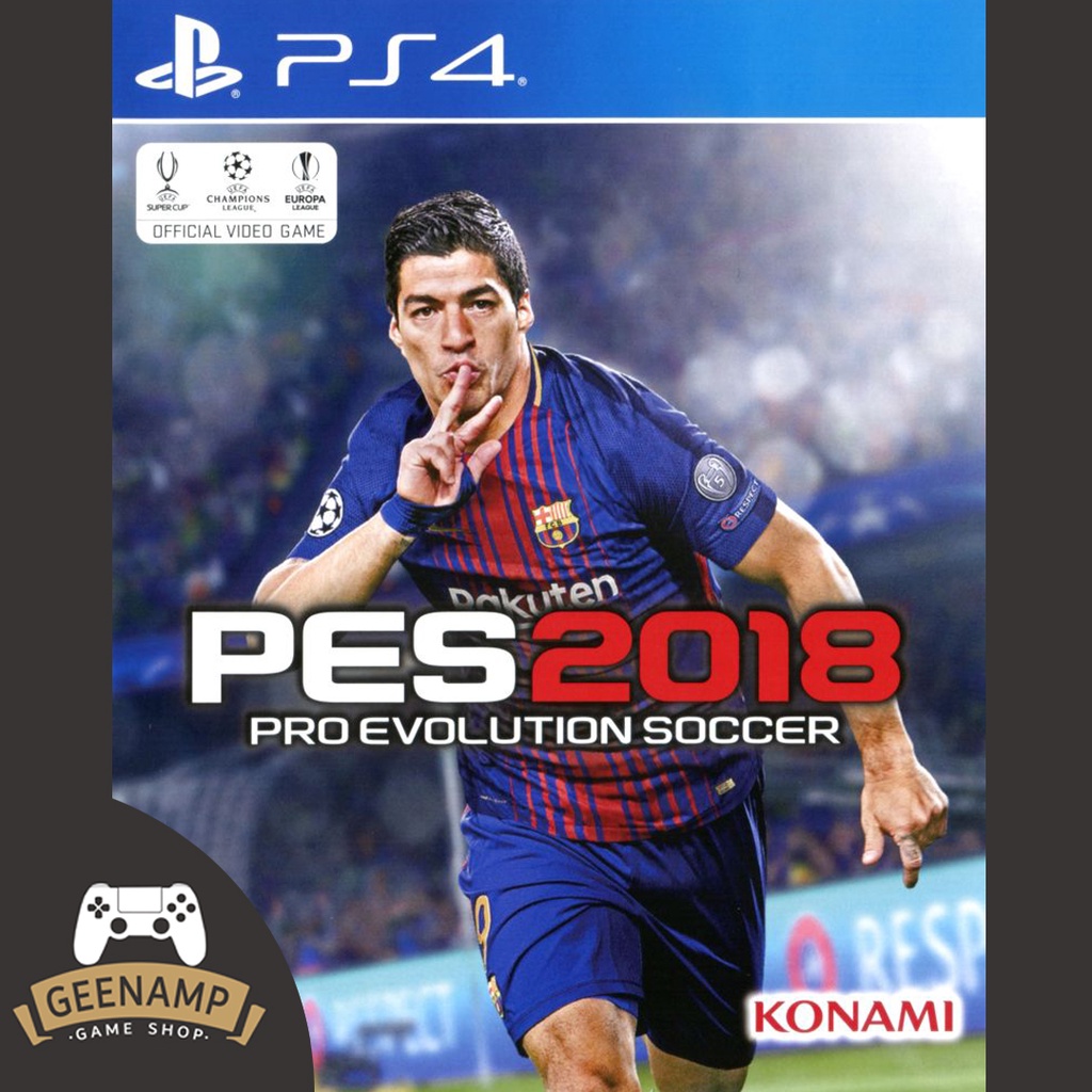 PS4 [มือ1] PES 2018 Pro Evolution Soccer (R2/EU)(EN) # PES18 # PES2018 # football # WINNING ELEVEN