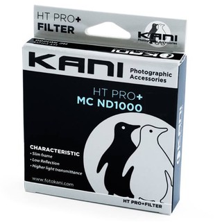 Filter Kani MC ND1000 49 mm HT Pro+ ประกัน 2 ปี