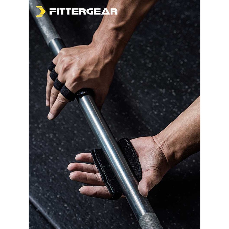 WELSTORE FITTERGEAR ถุงมือฟิตเนส แบบสวมสี่นิ้ว ปกป้องฝ่ามือ ลดการเสียดทาน ( FIT FOUR POWER ) - รูปที่ 3