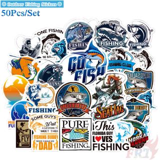 ❉ Outdoor Fishing Series 02 สติ๊กเกอร์ ❉ 50Pcs/Set DIY Fashion Luggage Laptop Skateboard Doodle สติ๊กเกอร์