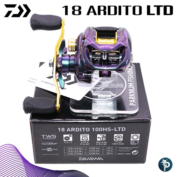 รอกหยดน้ำ DAIWA 18 ARDITO 100HSL-LTD