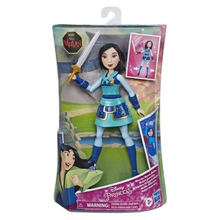 Disney Princess Warrior Moves Mulan Doll with Sword-Swinging Action
ดิสนี่ย์ ปริ้นเซส วอร์ริเออร์ มูฟ มู่หลาน