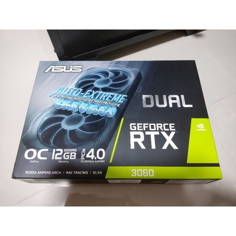 การ์ดจอ ASUS DUAL RTX 3060 OC 12GB มือสอง อายุ 5 วัน
