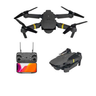 โดรน E58 รุ่นTop 555 บาท รุ่นขายดี Drone มีกล้อง DM107s WIFI ถ่ายภาพ บินนิ่ง ถ่ายวีดีโอ กล้องชัด โดรนไร้สาย โดรนบังคับ