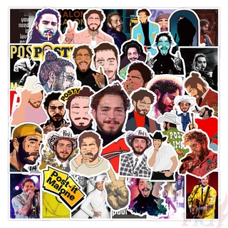 ❉ Post Malone Series 01 - POP Singer Austin Richard Post สติ๊กเกอร์❉ 50Pcs/Set Singer DIY Fashion Luggage Laptop Skateboard Decals Doodle สติ๊กเกอร์