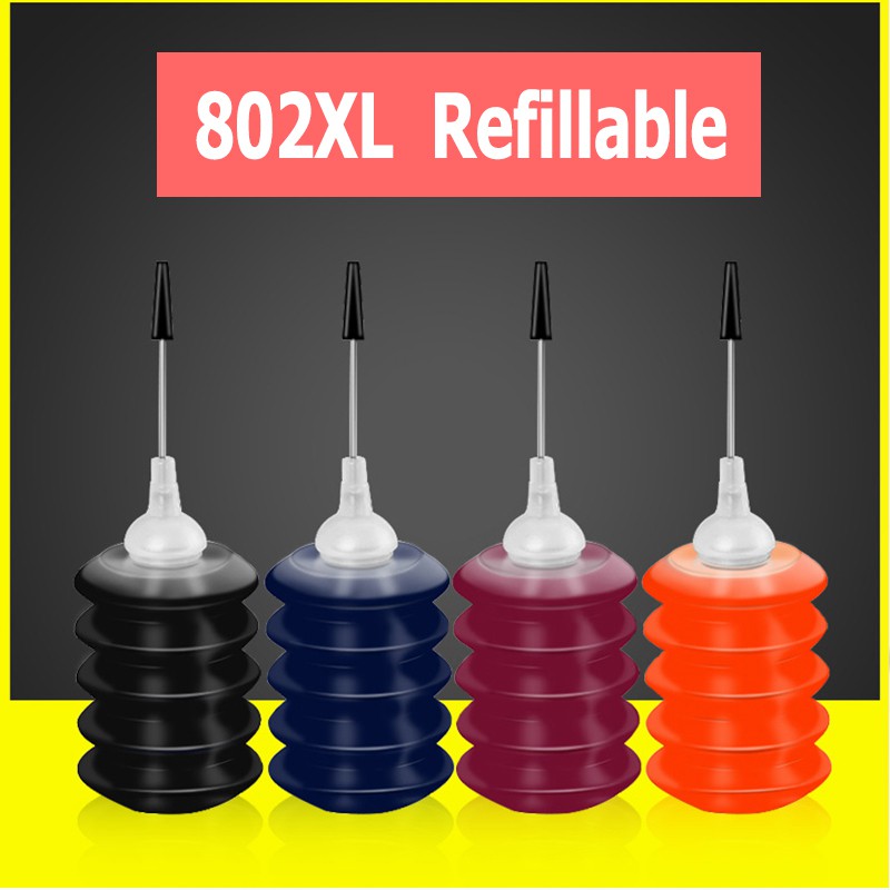 HP 802XL หมึก HP802 XL หมึก HP802XL หมึกเติม 1050 1000 1510 1010 1101 1102 2620/2621/2622/2623/4630/