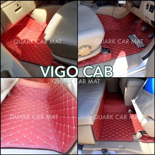 พรม6D Vigo Cab วีโก้ แคป เต็มคัน ตรงรุ่น ของแถม3รายการ