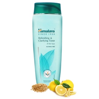 Himalaya Refreshing &amp; Clarifying Toner โทนเนอร์เช็ดผิวหน้า ทำความสะอาดผิวล้ำลึก เหมาะกับทุกสภาพผิว