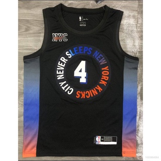 เสื้อกีฬาแขนกุด ลายทีม ACE NBA Jersey Derrick Rose New York Nicks สไตล์คลาสสิก พลัสไซซ์