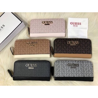 GUESS FACTORY WOMENS LONG WALLET กระเป๋าสตางค์ใบยาว แท้