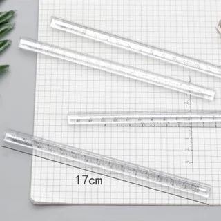 <พร้อมส่ง> NEJA LIFE ไม้บรรทัด 📐 สามเหลี่ยม สี่เหลี่ยมใส 15-20cm กระทัดรัด พกพาสะดวก