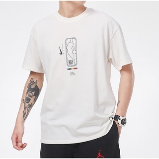 [S-5XL] Nike เสื้อยืดลําลอง ผ้าฝ้าย ระบายอากาศ ใส่สบาย แฟชั่น สําหรับผู้ชาย MNilkn12CI