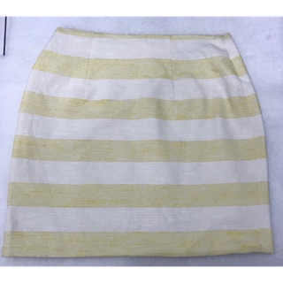 New✨Yellow stripe skirt ยี่ห้อGraffee