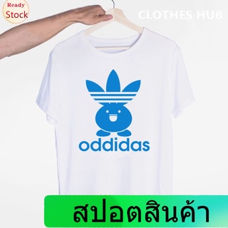 เสื้อยืดยอดนิยม เสื้อยืดผู้ชาย / ผู้หญิงพิมพ์ลาย Pokemon 80s สไตล์ญี่ปุ่น Sports T-shirt