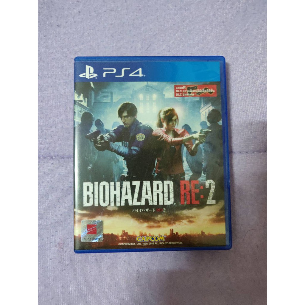 แผ่นเกมส์ PS4 มือสอง / BIOHAZARD RE:2