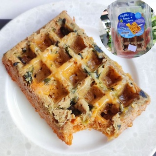 📌คีโต📌วาฟเฟิลทูน่าชีส Waffle Tuna + Cheese