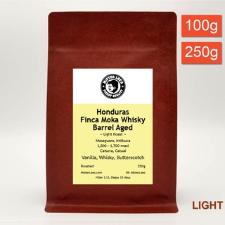 Honduras Finca Moka Whisky Barrel Aged กาแฟฮอนดูรัสมอคค่าวิสกี้คั่วอ่อน