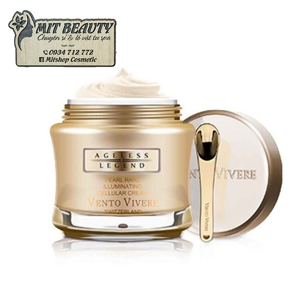 Vento Vivere Pearl Rare Switzerland Whitening Support Cream