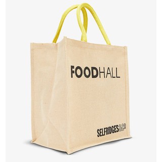 กระเป๋าผ้า Selfridges Foodhall bag with removable divider