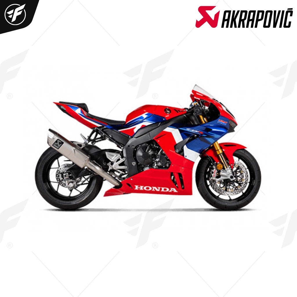 ท่อสูตร/ท่อแต่ง/ท่อไอเสีย Akrapovic Racing GP Logo Aluminium : for Honda CBR1000RR-R 2020-2022