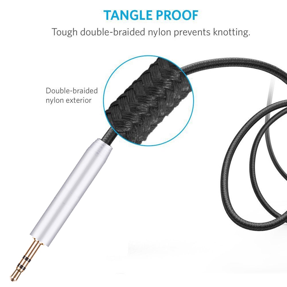 Ofc เปลี่ยน USB Type C ไนลอนถักสายต่อ 2.5 มม.สําหรับ JBL Live 400BT 460NC 500BT 650BTNC 660NC หูฟัง