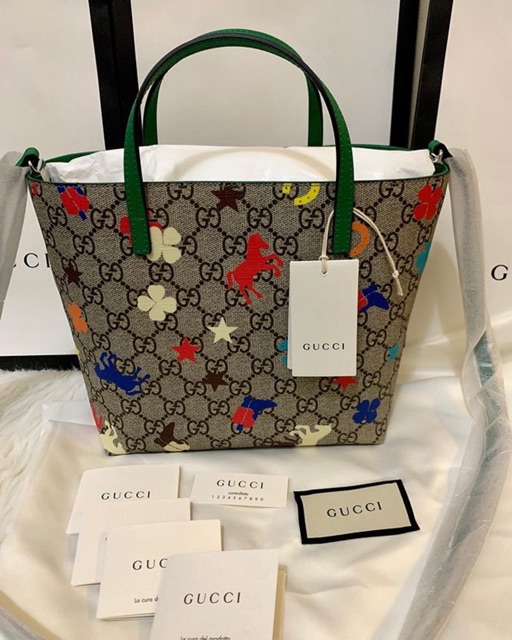 ของใหม่ gucci tote kids ม้ามีสาย