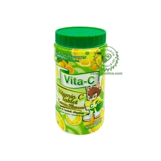 Vita-C วิตามินซีรสผลไม้สำหรับเด็กกระปุก