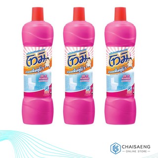 (แพ็ค 3) Tomi Bathroom Cleaner Power Pink Sumo 1 โทมิ ผลิตภัณฑ์สะอาดห้องน้ำ พาวเวอร์ พิงค์ ซูโม่ 1 850 มล.