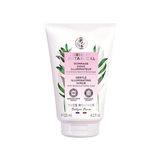 [New] Yves Rocher Bright Botanical Gentle Brightening Scrub With Botanical White Seed 125 ml.