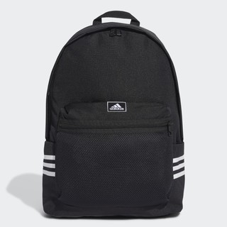 🎒รหัส FT6713 กระเป๋าเป้สะพายหลัง ยี่ห้อ adidas รุ่น Classic 3-Stripes Backpack สีดำ ของแท้ 💯% ราคา 850 บาท🎒