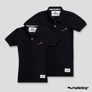 Rudedog เสื้อโปโล รุ่น Skyline สีดำ (ราคาต่อตัว)