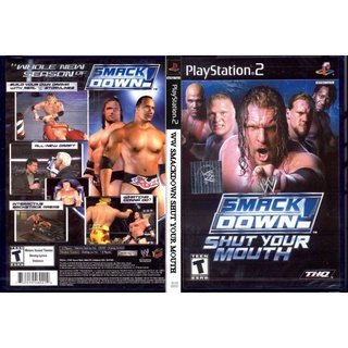 แผ่นเกมส์ PS2 WWE SmackDown Shut Your Mouth   คุณภาพ ส่งไว (DVD)