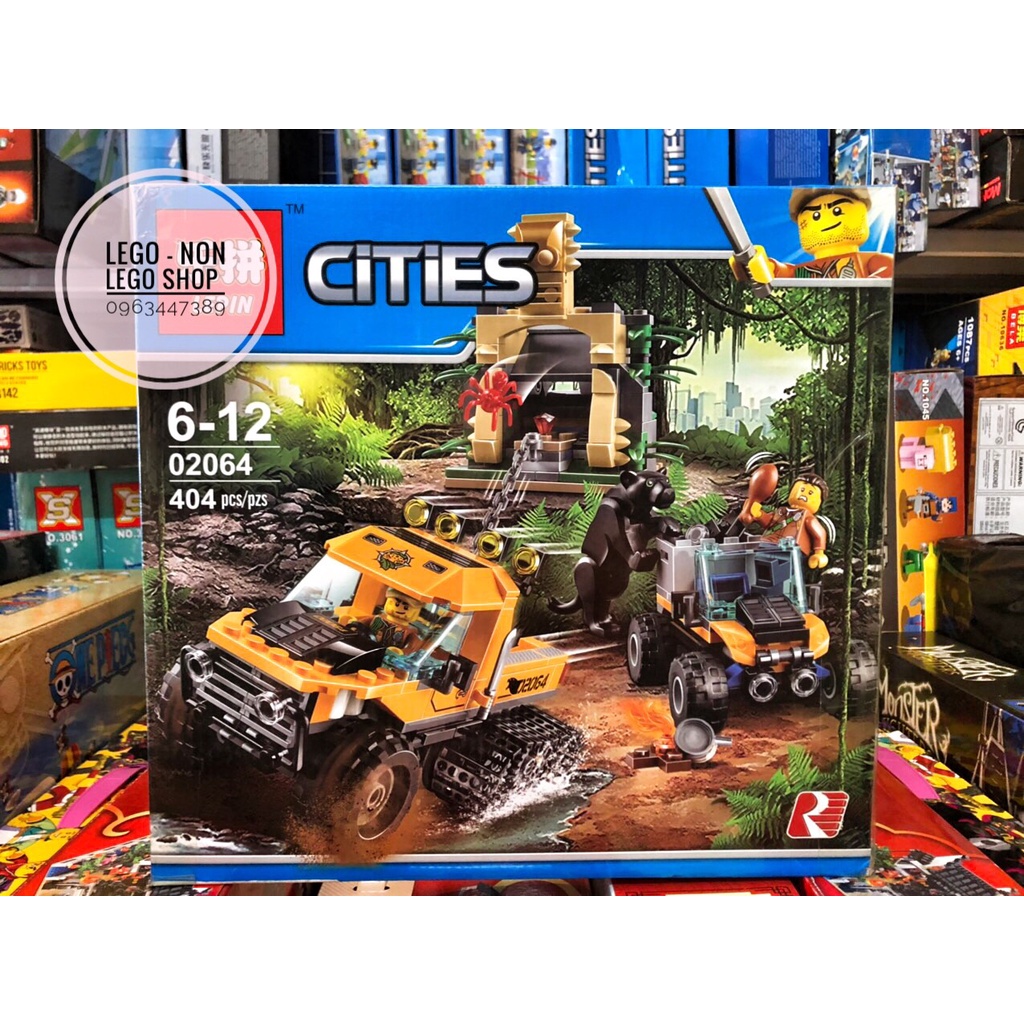 Lego City - Lepin 02064 ( สํารวจในป ่ า 404 ชิ ้ น )