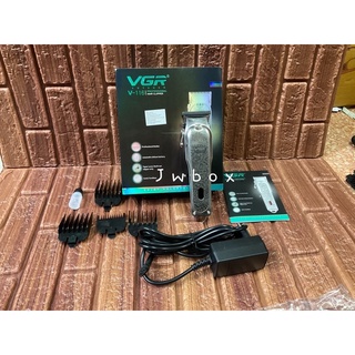 ปัตตาเลียน VGR V-116 ปัตตาเลียนไร้สาย professional Hair Clipper ใช้งานแบบไร้สายได้นาน