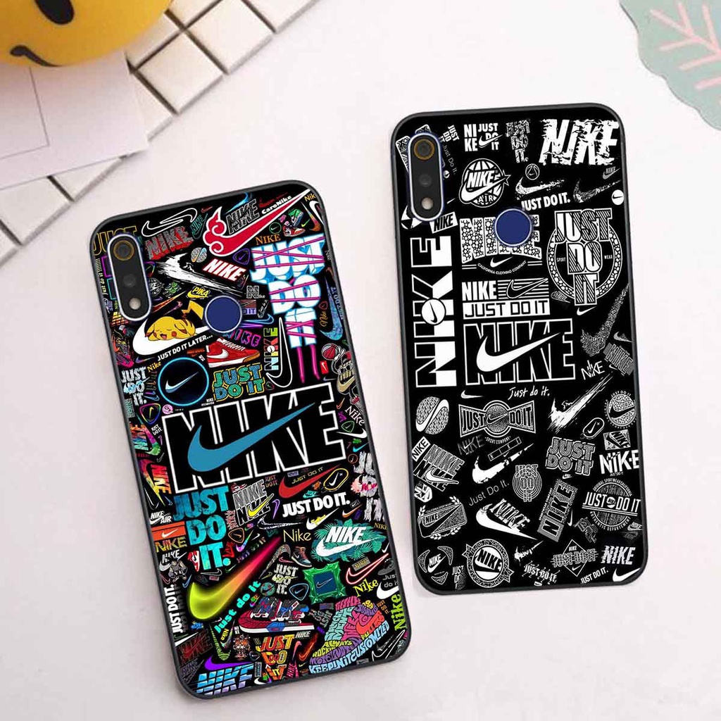 เคส Realme 3 / 3 Pro พร ้ อมพิมพ ์ แบรนด ์ Lv, Nike Personality, Class