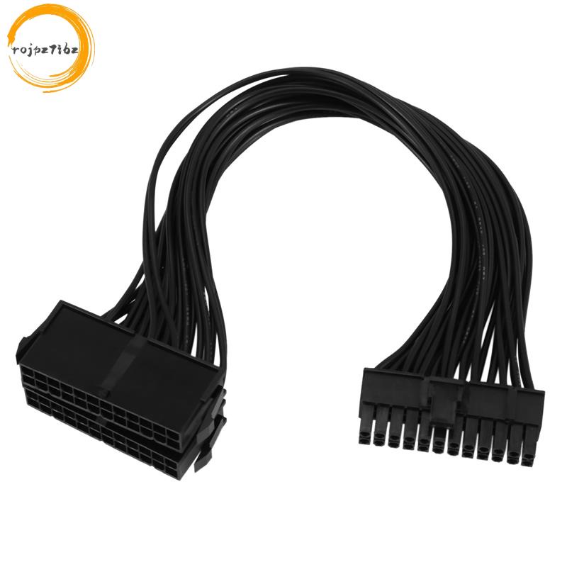 Power Supply Splitter, Dual PSU Cable Adapter 24 Pin 20+4 Pin ATX Motoard Adapter Extension Cable Du